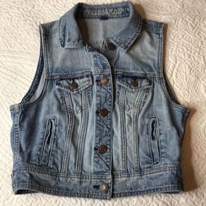 denim vest